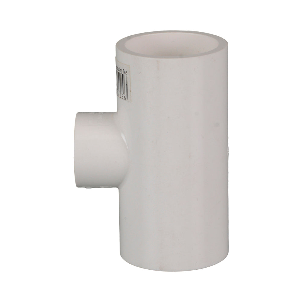 PVC Pressure Reducing Tee 25mm x 20mm (1" x 3/4")