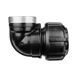 Compression Poly Metric Elbow- Poly x FI BSP - 40mm x 1 1/2"