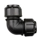 Compression Poly Metric Elbow- Poly x Poly - 25mm x 25mm