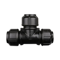 Compression Poly Metric Tee- Poly x Poly x Poly - 25mm x 25mm x 25mm