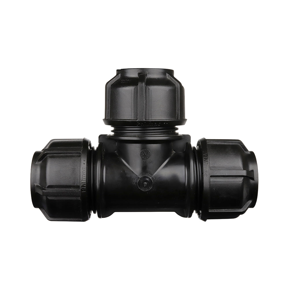 Compression Poly Metric Tee- Poly x Poly x Poly - 25mm x 25mm x 25mm