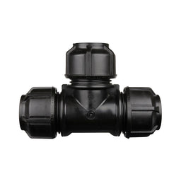 Compression Poly Metric Tee- Poly x Poly x Poly - 25mm x 25mm x 25mm