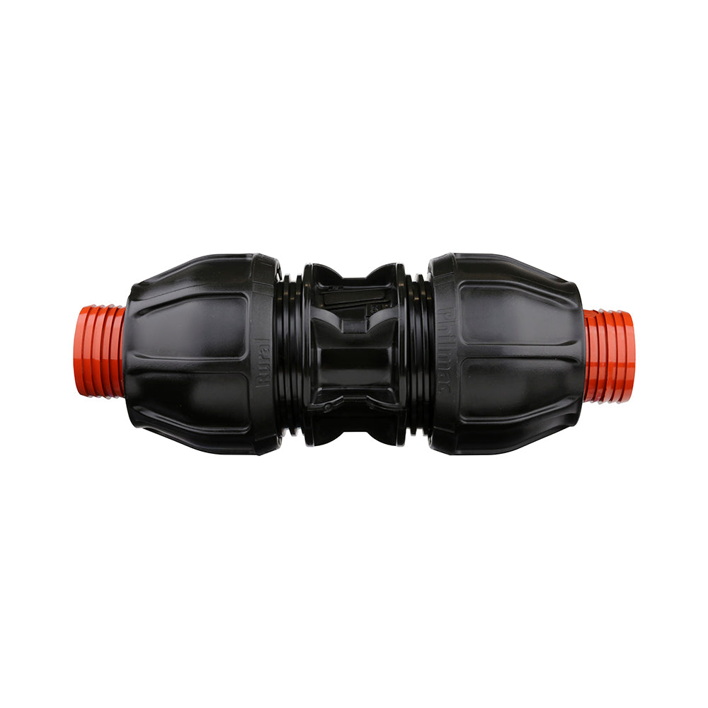 Compression Poly Rural Joiner- Poly x Poly - 3/4&quot;