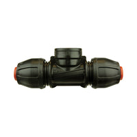 Compression Poly Rural Tee- Poly x FI BSP - 3/4&quot; x 3/4&quot; x 3/4&quot;
