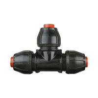 Compression Poly Rural Tee- Poly x Poly x Poly - 1 1/4&quot; x 1 1/4&quot; x 1 1/4&quot;
