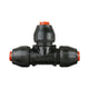 Compression Poly Rural Tee- Poly x Poly x Poly - 3/4&quot; x 3/4&quot; x 3/4&quot;