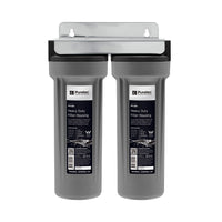 Puretec Housing CD13-3 Twin System, suits 10" cartridges