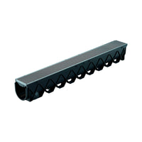Reln Storm Drain Channel and Grate Architectural (316 S/S) 1000mm (L) x 120mm (W) x 129mm (D)