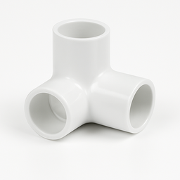 PVC Side Outlet Faucet Elbow 20mm x 20mm x 15mm (3/4" x 3/4" x 1/2") BSPF