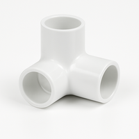 PVC Side Outlet Faucet Elbow 25mm x 25mm x 15mm (1" x 1" x 1/2") BSPF