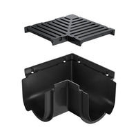 Reln Storm Drain Corner 90° with Grate Ductile Iron