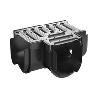 Reln Storm Drain Tee Piece with Grate Stainless Steel