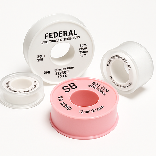 C. Pink High Density Plumbers Thread Tape 12mm x 30 metre