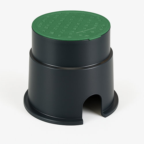 C. Valve Box Round Light Duty 4"