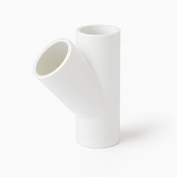 PVC Wye Tee 40mm (1 1/2")