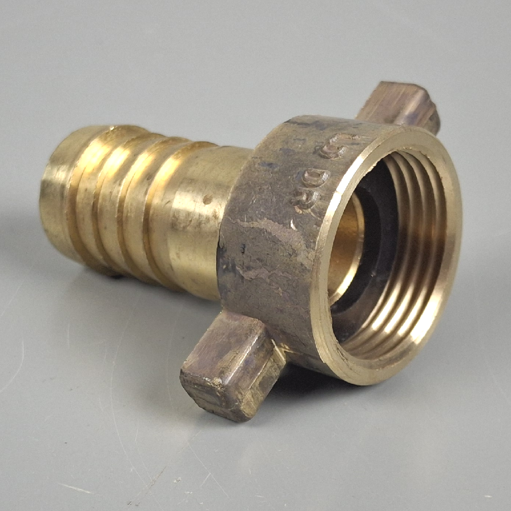 Brass Hose Nut & Tail 40 FI X 40 mm