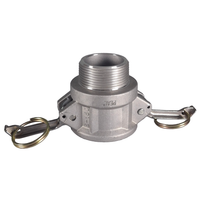 Aluminium Camlock -B- MI BSP X FI Lever 80mm