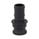 Poly Camlock Adaptor - E - Male CAMLOCK x Hose Tail 20mm