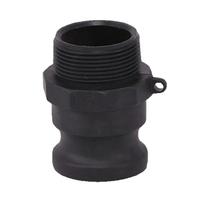 Poly Threaded Adaptor - F - Male CAMLOCK x MI BSP 20mm x 3/4"
