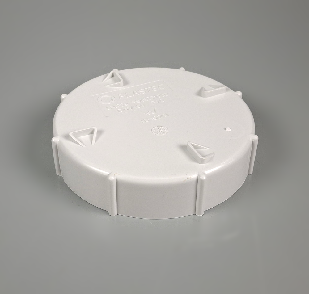 DWV Threaded Access Cap 100mm