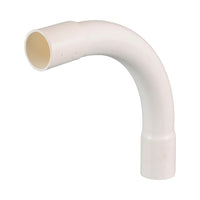 Communication Bend 90D 140mm Radius 25mm White