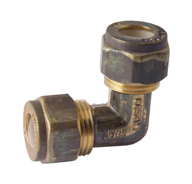 Brass Elbow Conetite/Compression 25mm (1")