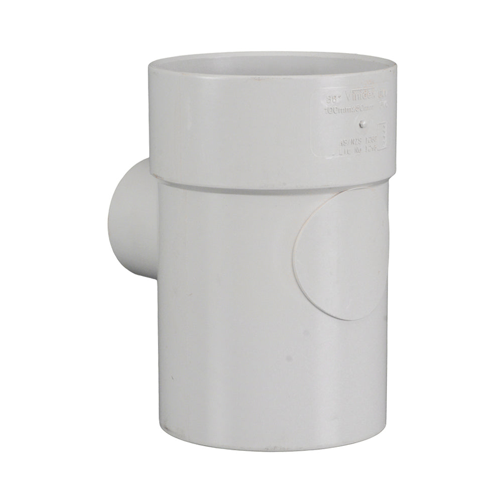 DWV Riser Junction MF 88° 100mm x 50