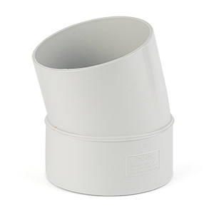 DWV Plain Bend MF 15° 100mm