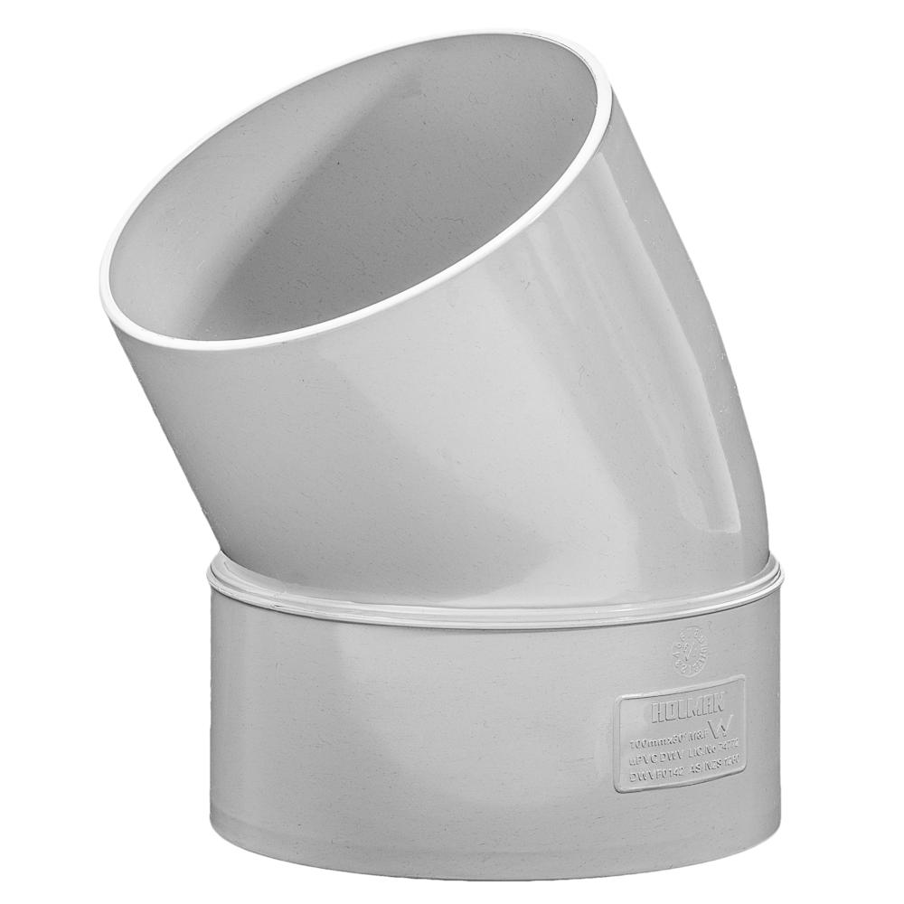 DWV Plain Bend MF 30° 100mm