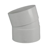 DWV Plain Bend FF 15° 50mm
