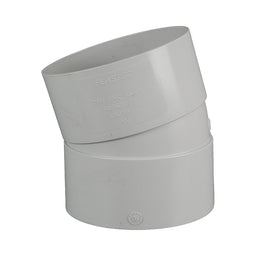 DWV Plain Bend FF 15° 100mm