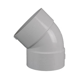 DWV Plain Bend FF 45° 150mm