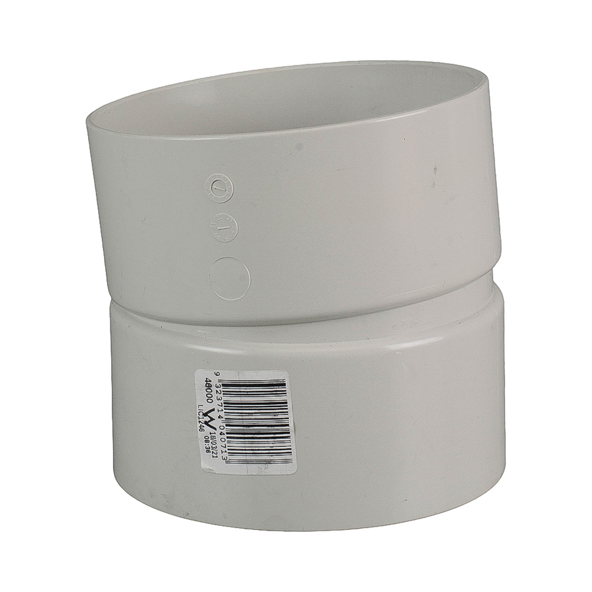 DWV Plain Bend FF 5° 100mm