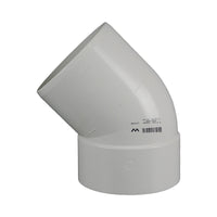 DWV Plain Bend MF 45° 65mm