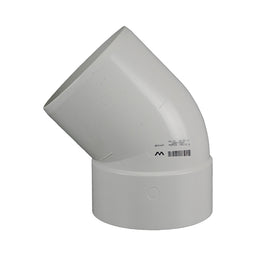 DWV Plain Bend MF 45° 65mm
