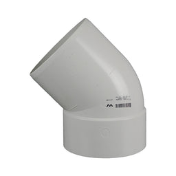 DWV Plain Bend MF 45° 100mm