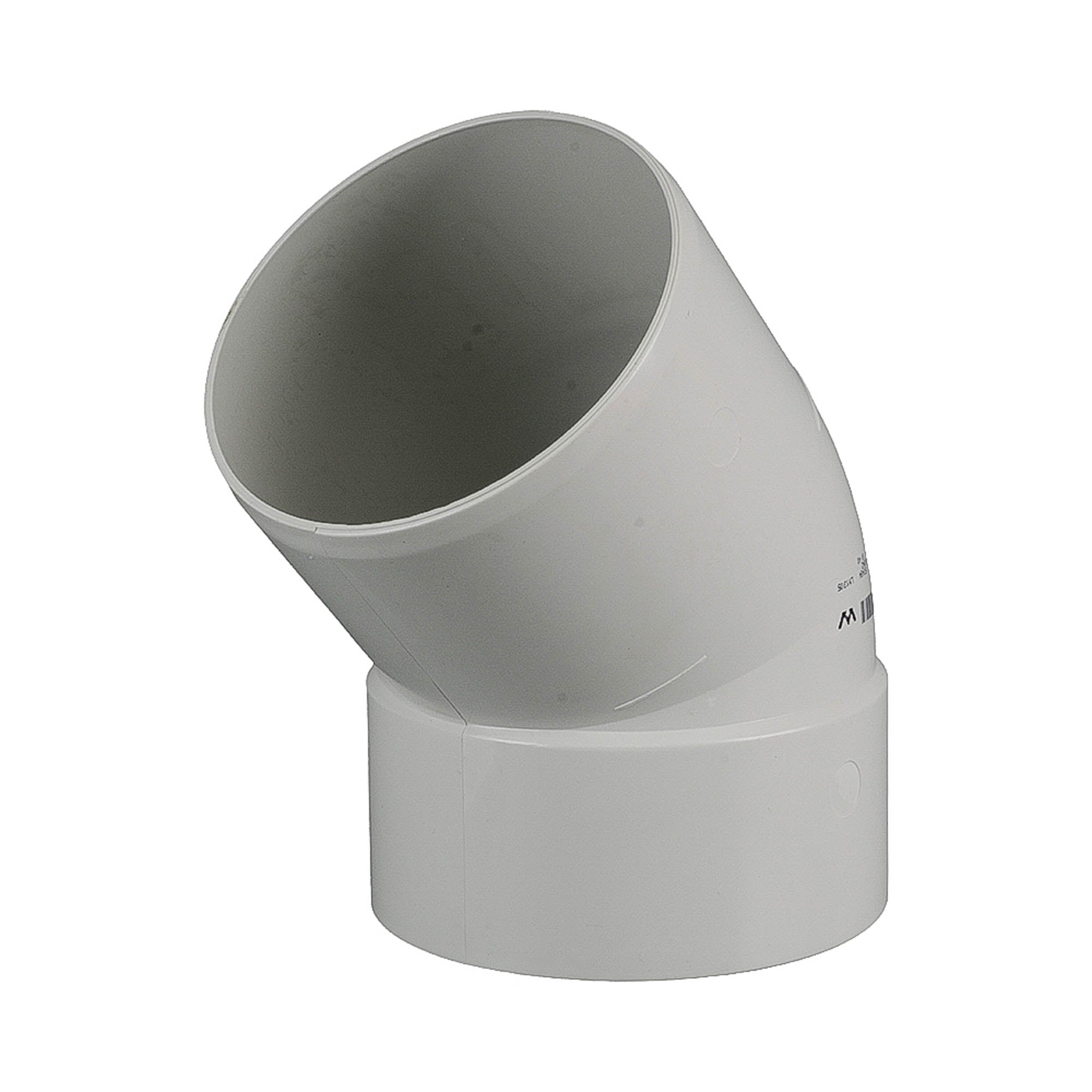 DWV Plain Bend MF 45° 50mm