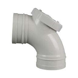 DWV Rear Access Bend 88° FF 100mm