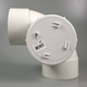 DWV Side Access Bend 88° FF 100mm