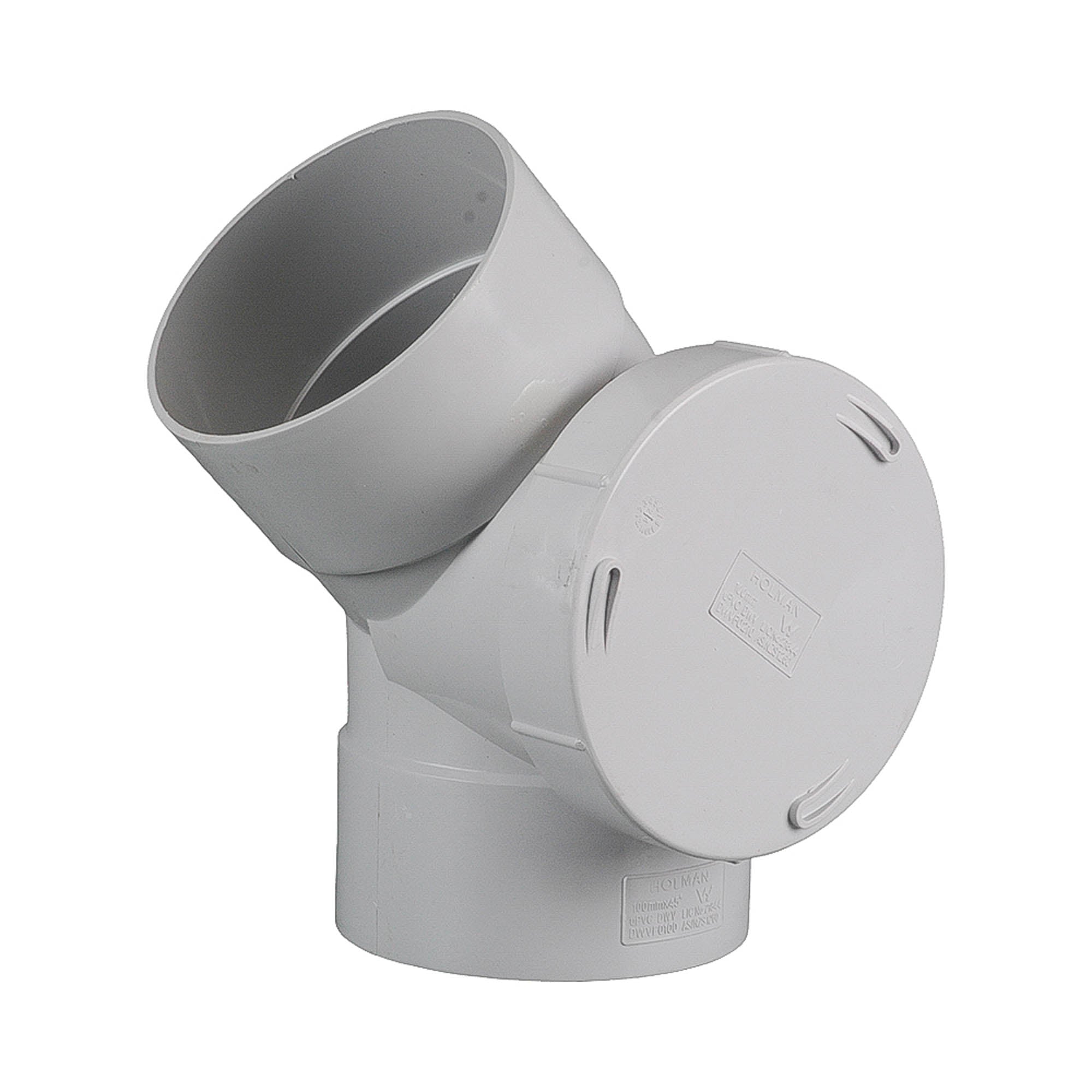 DWV Side Access Bend 45° FF 100mm