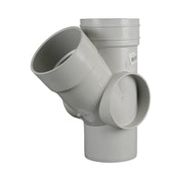 DWV Plain Junction 45° MF 100mm