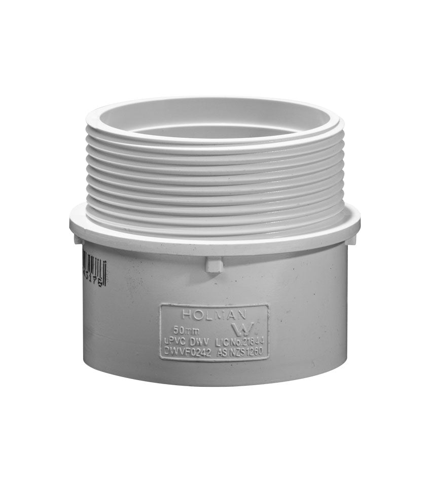 DWV Male Iron Coupling 40mm x 1 1/2" BSPM
