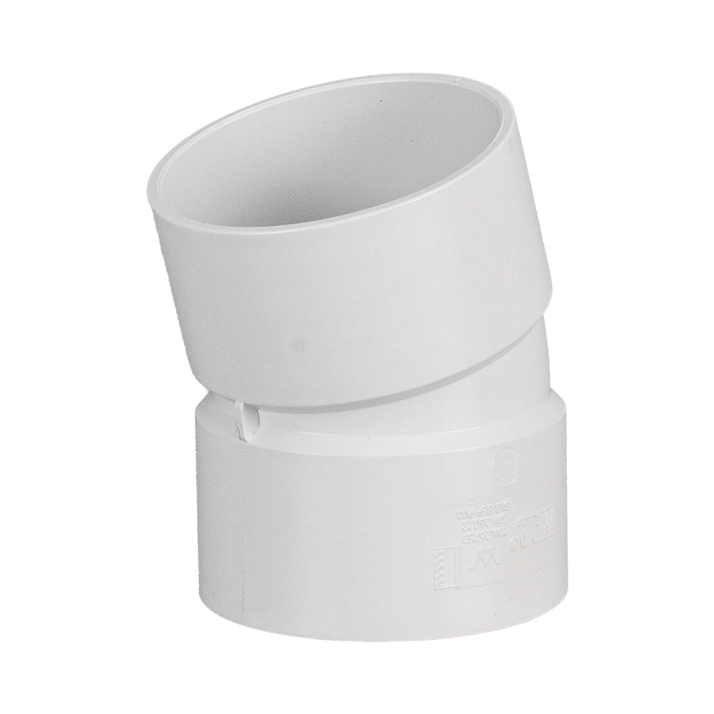 DWV Plain Bend FF 15° 65mm