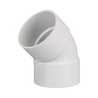 DWV Plain Bend FF 45° 50mm