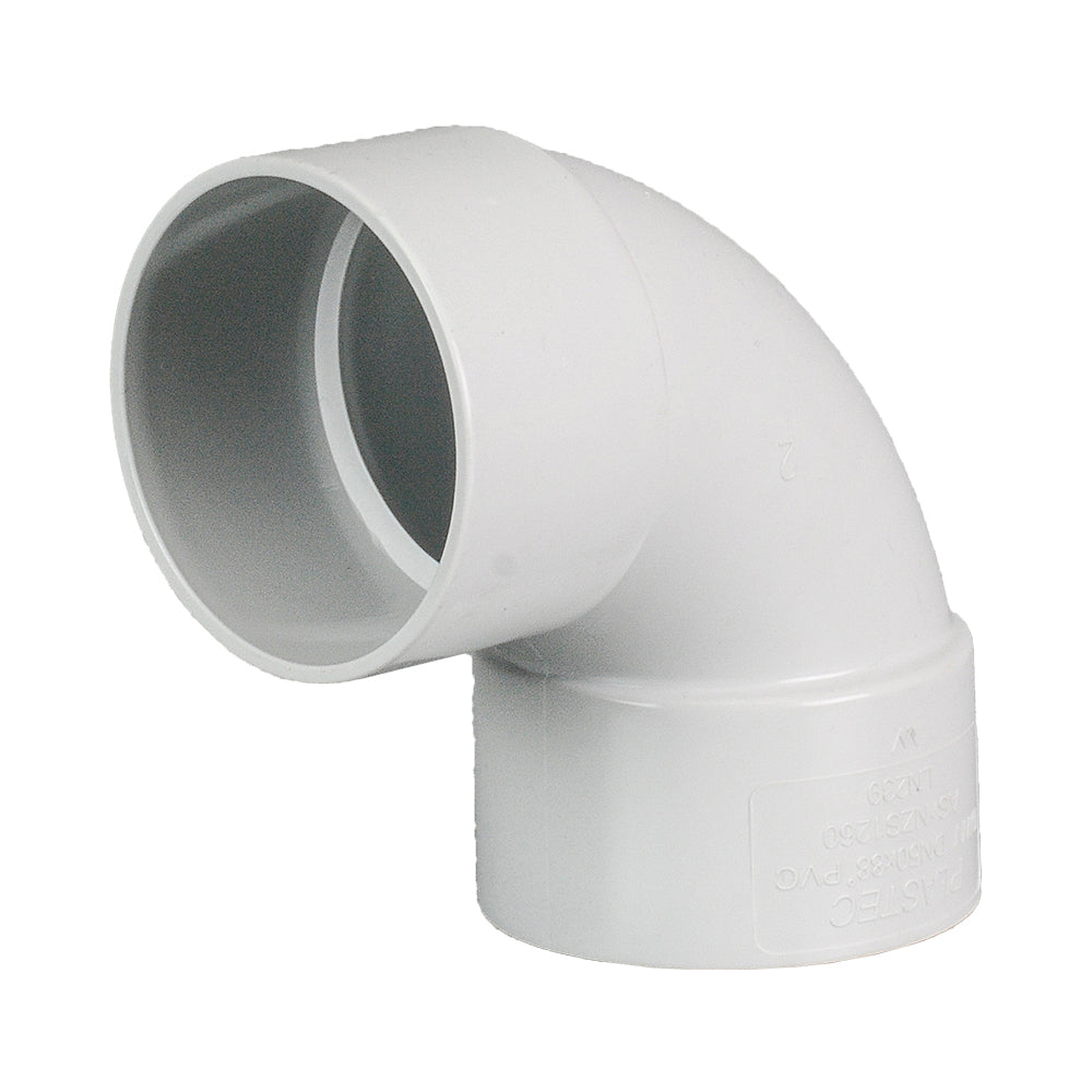 DWV Plain Bend FF 88° 80mm