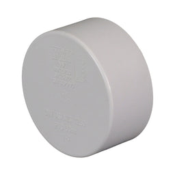 DWV Push on Cap 80mm