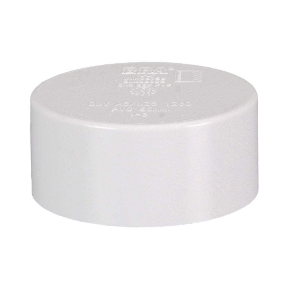 DWV Push on Cap 80mm