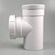DWV Test Opening Tee MF with Cap 100 mm