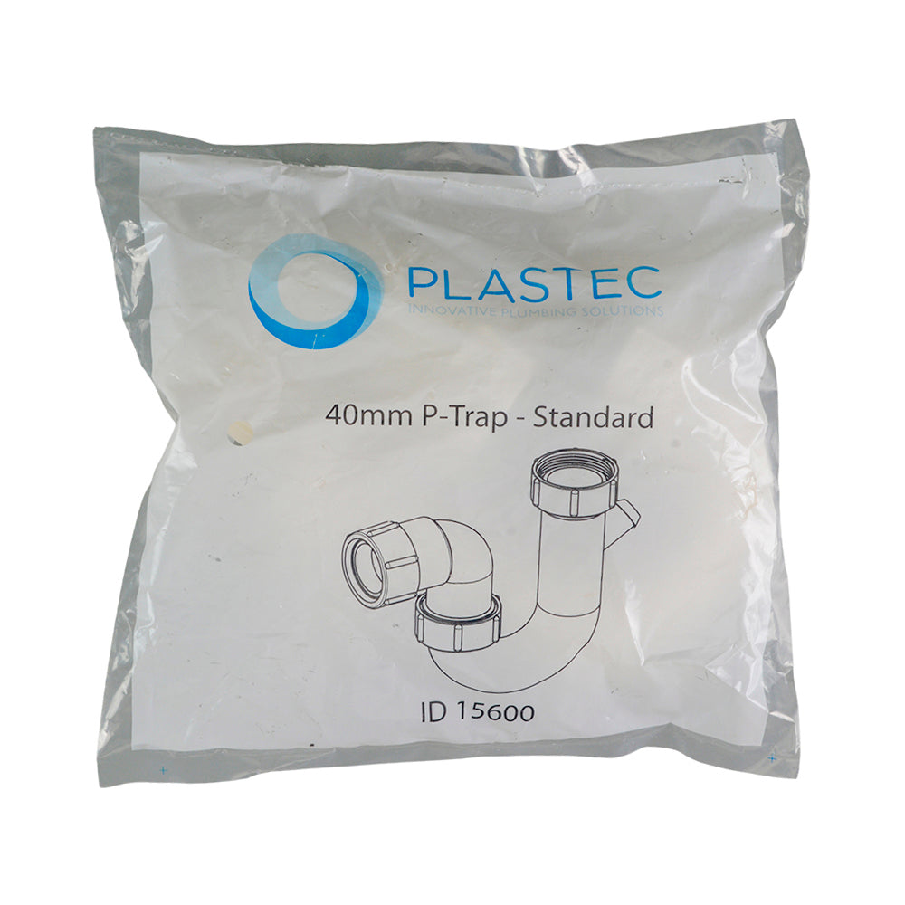 DWV Standard "P" Trap 40mm