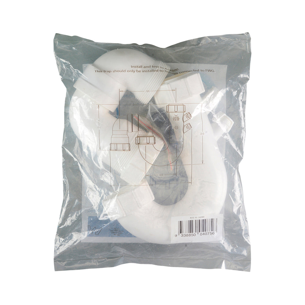 DWV Standard "S and P" Trap 50mm